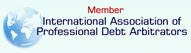 International Association of Professional Debt Arbitrators logo